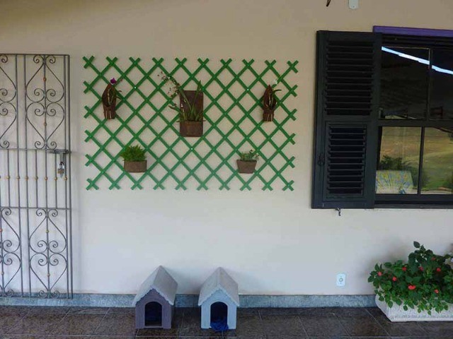 Fabrica de treliças de PVC para decoração de casas e jardins