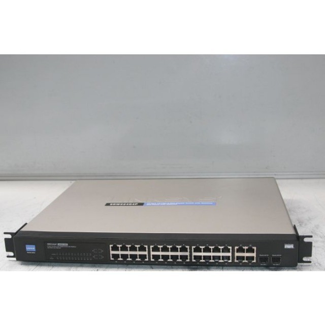 Cisco Srw224g4p 24-port 10 100 Poe + 4-port Gigabit Web