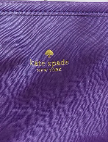 purple kate spade bolsa
