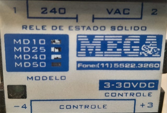 Rele de estado solido 240VAC - Foto 2