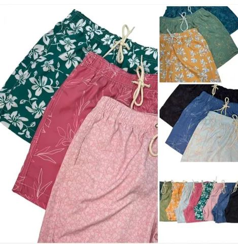Shorts Tactel Adulto 
