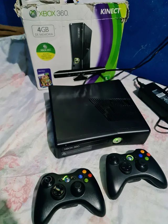 X Box 360 bloqueado, 5 jogos original, 2 controles original sem fio -  Videogames - Campo Limpo, Feira de Santana 1223508076