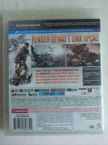 Killzone 3 - Jogo PS3 Midia Fisica