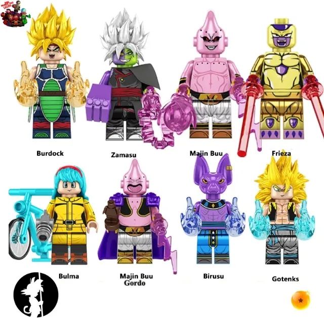 Dragon Ball Z Bonecos de Lego Similar Majin Buu Goku Freeza Picolo -  Artigos infantis - Janga, Paulista 1251566668