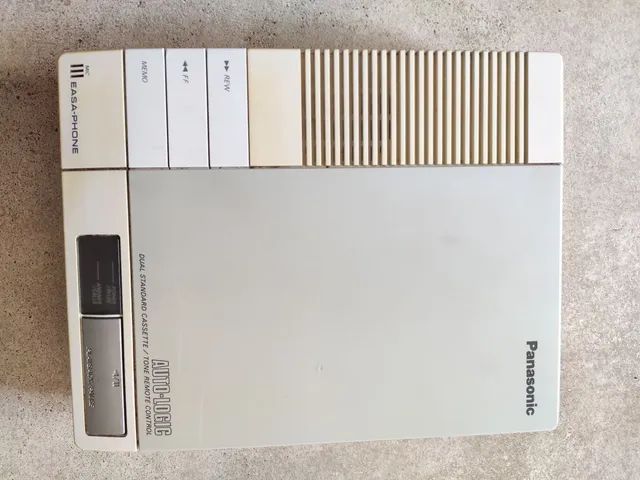 Secretaria eletronica Panasonic kx t14510 double cassete