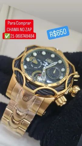 Relógio INVICTA VENOM RESERVE MULTIFUNCIONAL ENTREGAMOS  - Foto 3