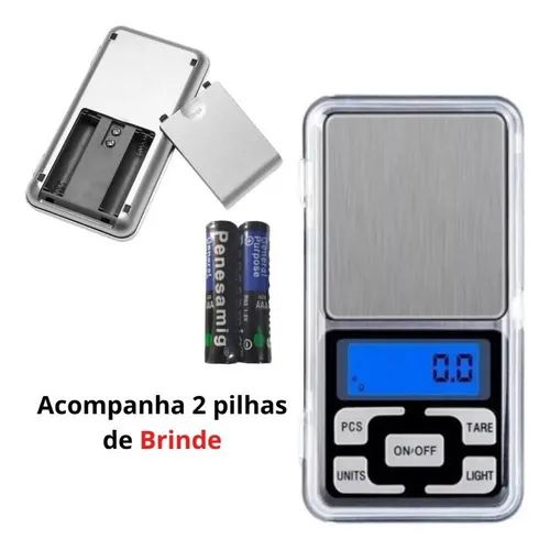 Mini Balança Digital Alta Precisão Escala 0.1 Gr Até 500 Gr - Foto 2