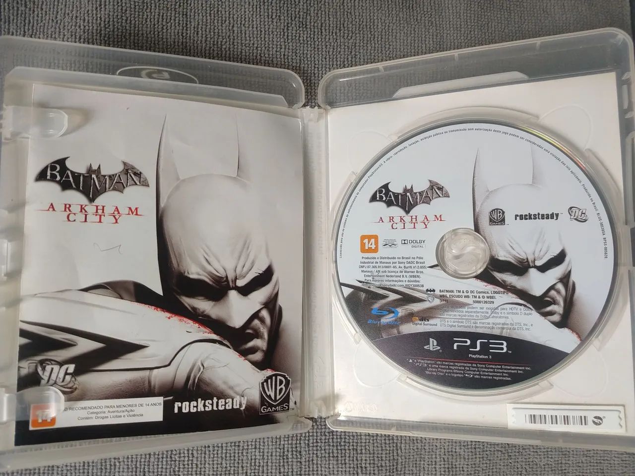 Jogo Batman Arkham City Para PS3 - Foto 2