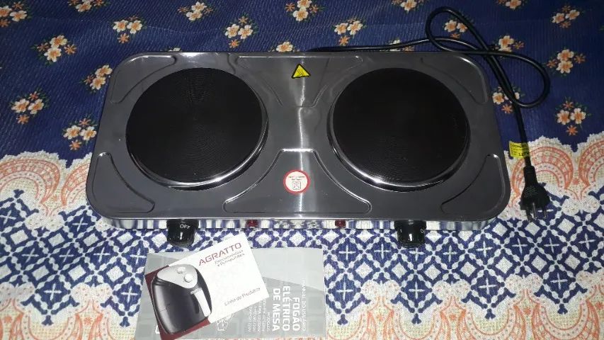 Fogão elétrico 2 bocas na caixa - Foto 2