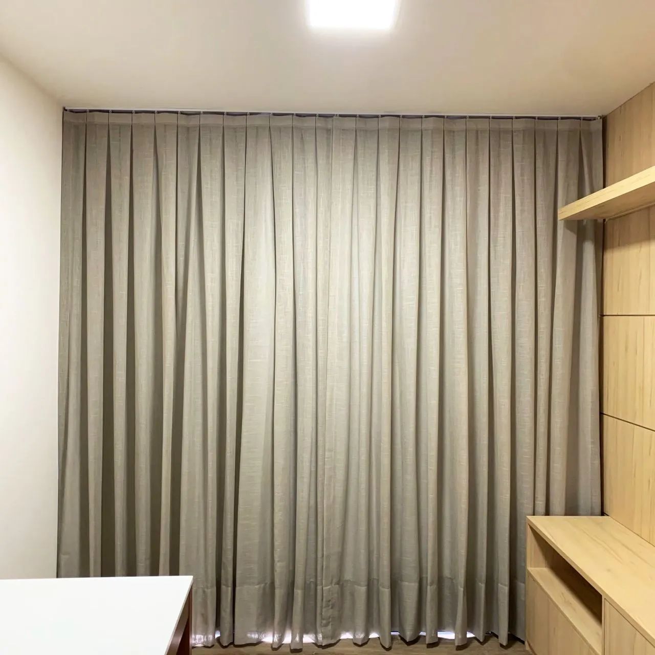 Cortina alto padrão  todos tecidos são linhos - Foto 3