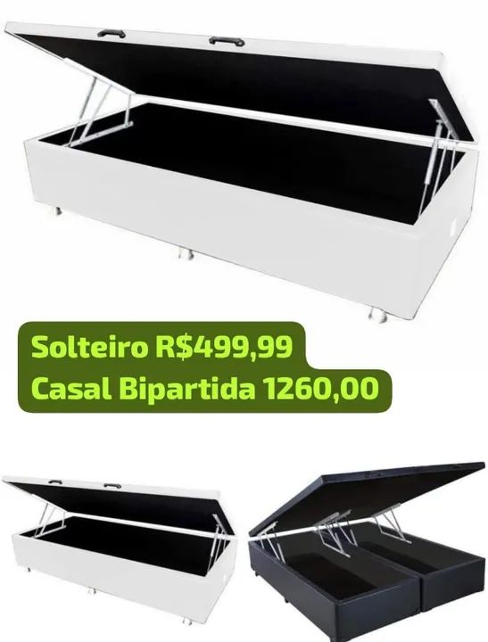 Base Baú Solteiro(Pague na entrega)