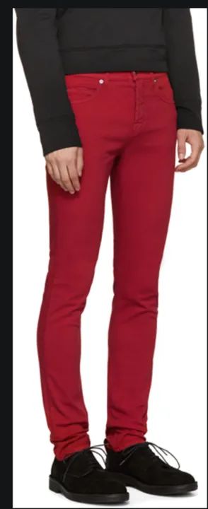 Calça Jeans Skinny Alexander Mcqueen masculina - Foto 3