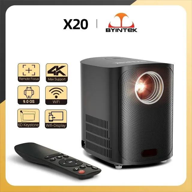 Projetor Byntek  X20 Com Android