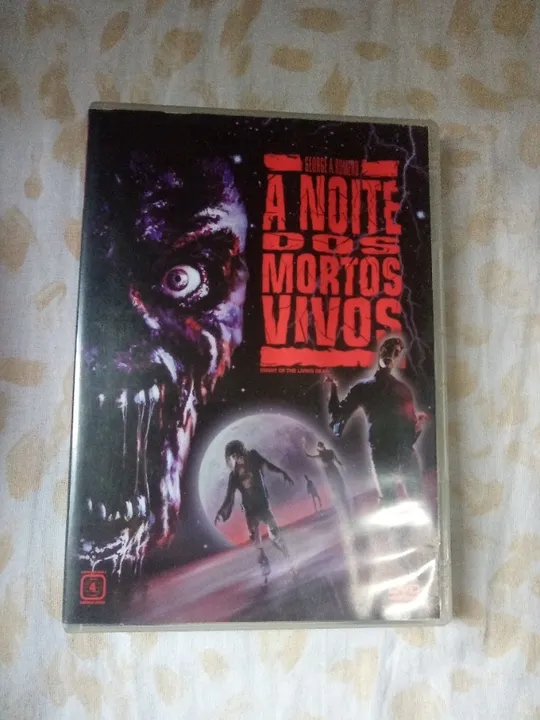 Dvd noite dos mortos vivos remake com encarte raro