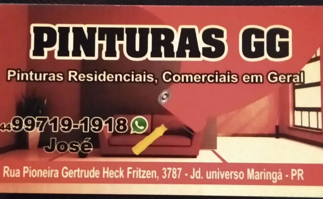 Pintura Residencial e Comercial em Maringá