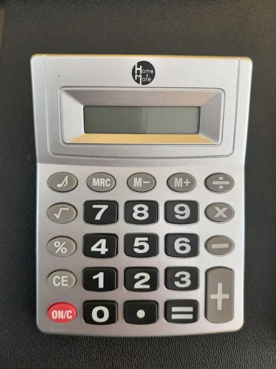 Calculadora Eletrônica 8 Dígitos Home & More - Foto 2