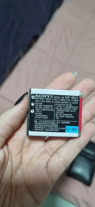 Bateria para câmera digital cybershot - Foto 2