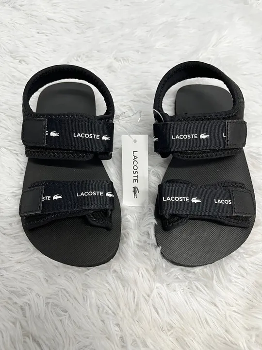 Sandálias Lacoste Preta infantil