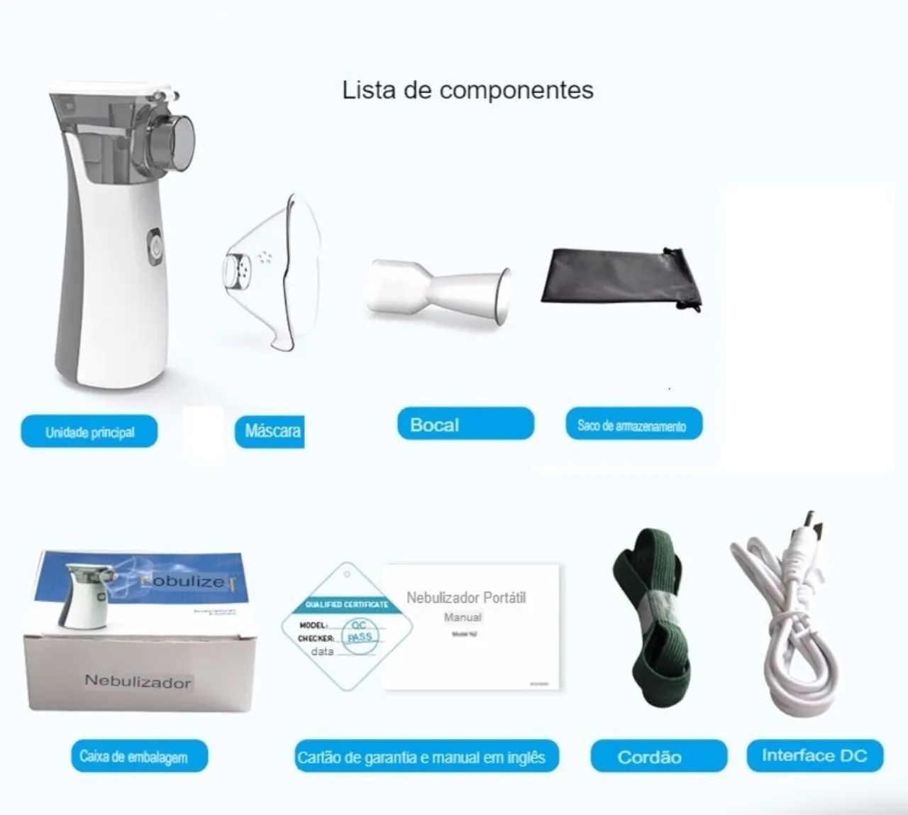 Inalador infantil sem fios. - Foto 3