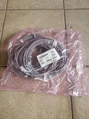 3 cabos rede 10m CAT6 conectorizado em fabrica Novo Lacrado