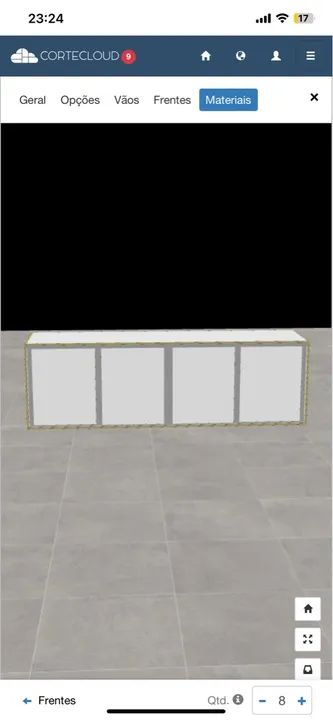 Móveis de cozinha e de quarto