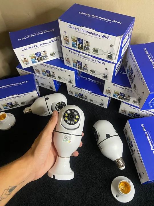 Câmera Panorâmica Wi-Fi - Segurança em Alta Definição - Foto 2