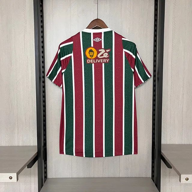 Camisa Fluminense Com Patrocínio e Patch I 2024 - Foto 2
