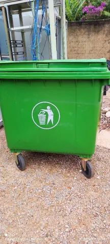 Lixeira Contêiner injetado em plástico - Foto 2