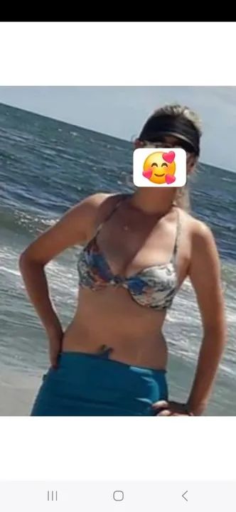 Biquíni Lua Morena P estampado azul e branco - Foto 3