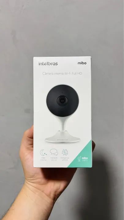 Câmera de Segurança Intelbras Mibo iM3 - Nova