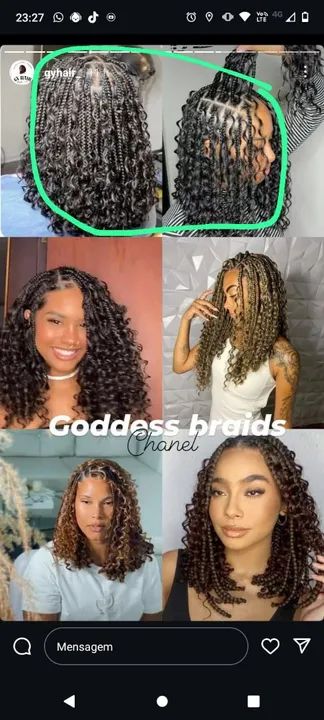 Tranças Box Braids Longas - Foto 2