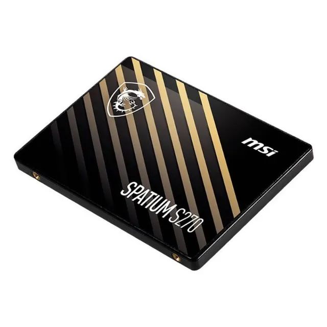 SSD Msi Spatium S270, 480GB, Sata, Leitura 500MB/s, Gravação 450MB/s, Preto - Spatium-S270 - Foto 3