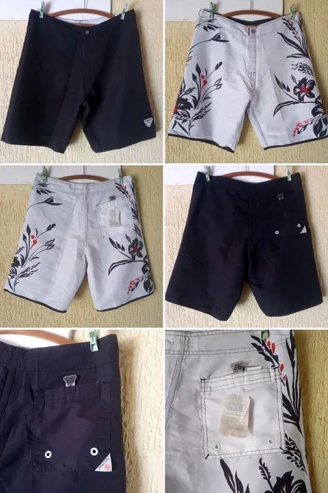 Nova - Dupla Face - Bermuda Masculina - Tam 42
