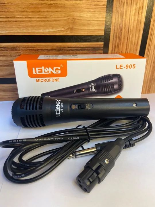 *MICROFONE LELONG -C/FIO- 2,5M*