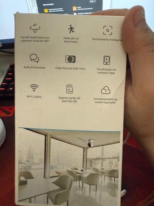 Câmera de segurança Wi-Fi  - Foto 3