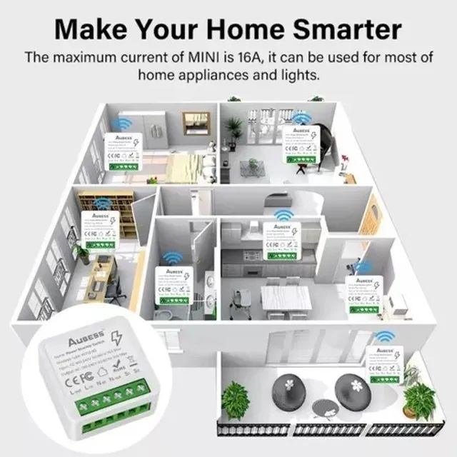Mini Diy Smart Interruptor Inteligente Wifi - Foto 5