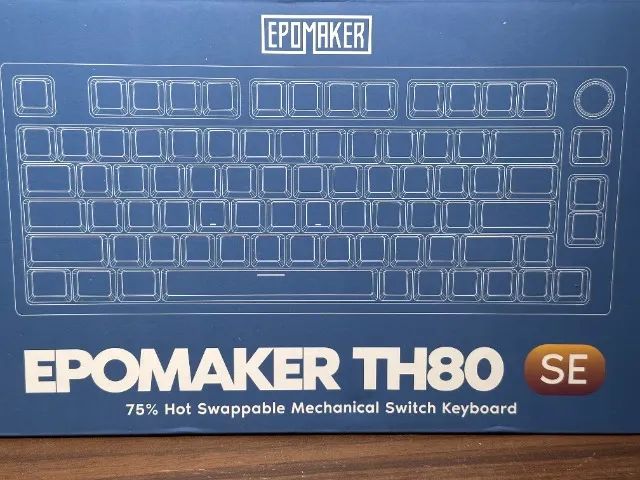 Teclado Mecânico Premium EpoMaker TH80 SE Bluetooth 75%, Retroiluminado RGB Lacrado Novo! - Foto 4