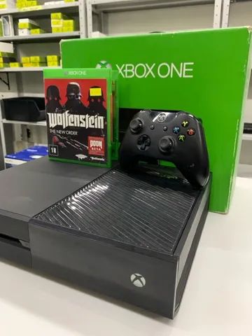 Xbox One com jogo e garantia / temos o melhor preço aqui 