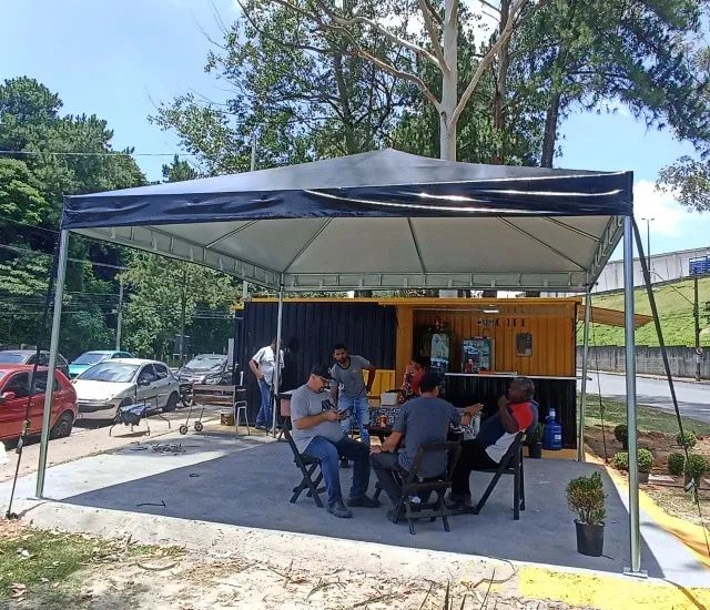 Tenda 5x5 Galvanizada - Promoção 12x s/ Juros!  - Foto 5