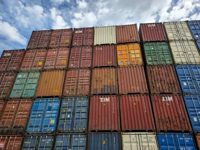 Container Marítimo Dry Box 40 E 20 Pés Usado