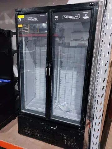 Freezer expositor 2 portas congelados 