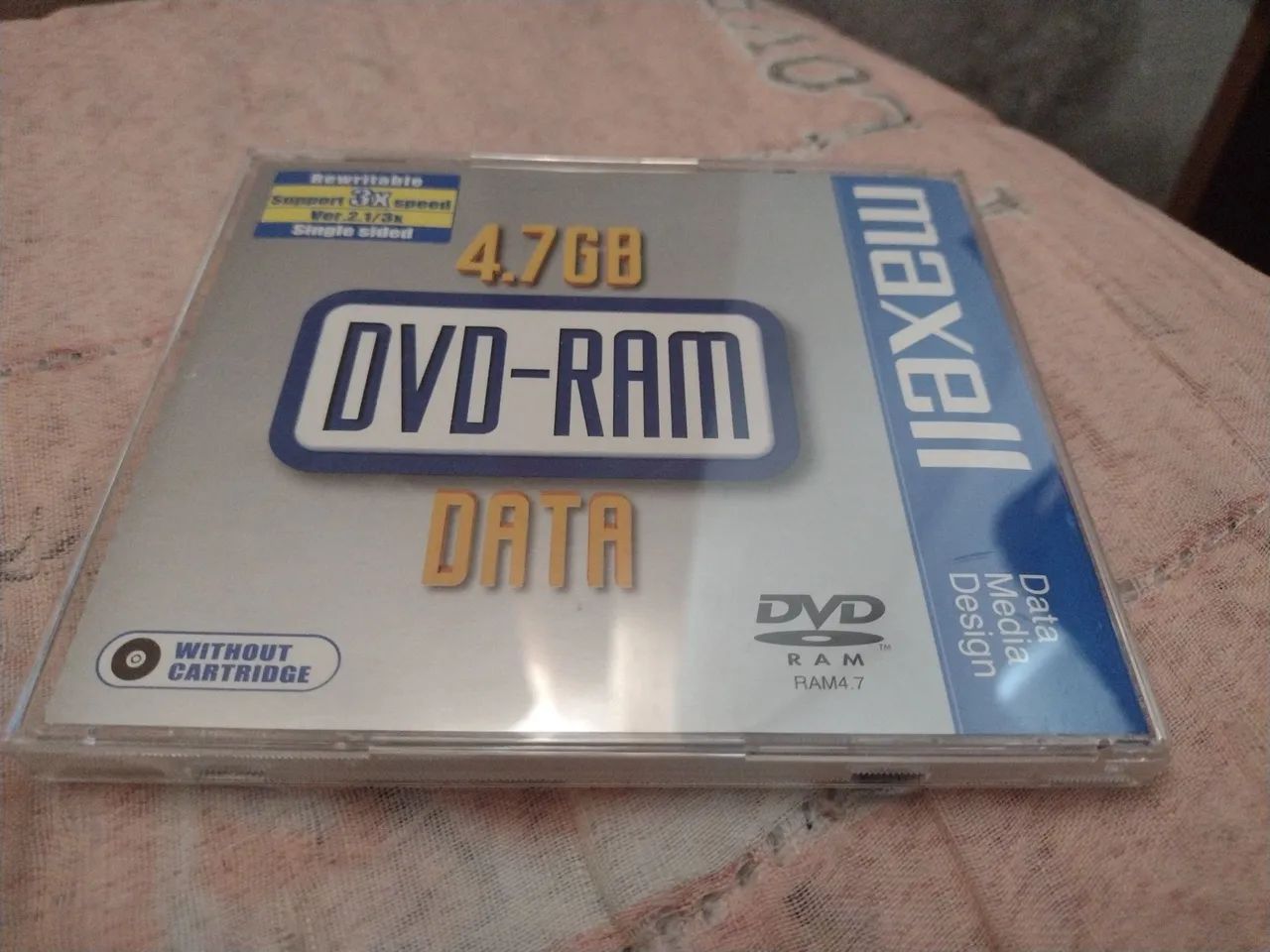 DVD-RAM Maxell 4.7GB Data - Regravável - Rewritetable - Foto 2