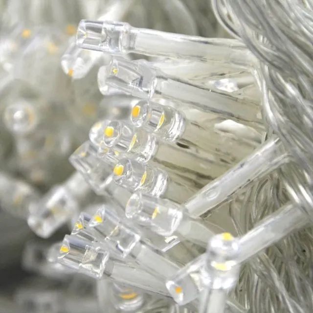 Pisca 100 Led Cortina Color  Aic001c 40x2,5m 110 - Foto 5