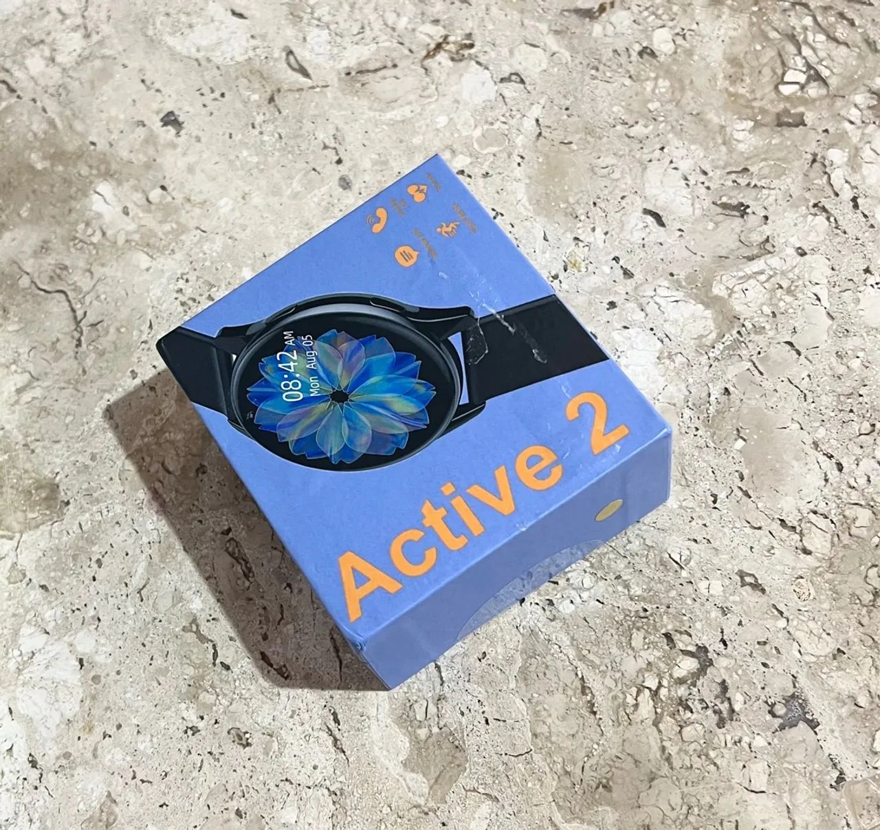 Smartwatch Active 2 - Novo, com pulseiras extras - Foto 3