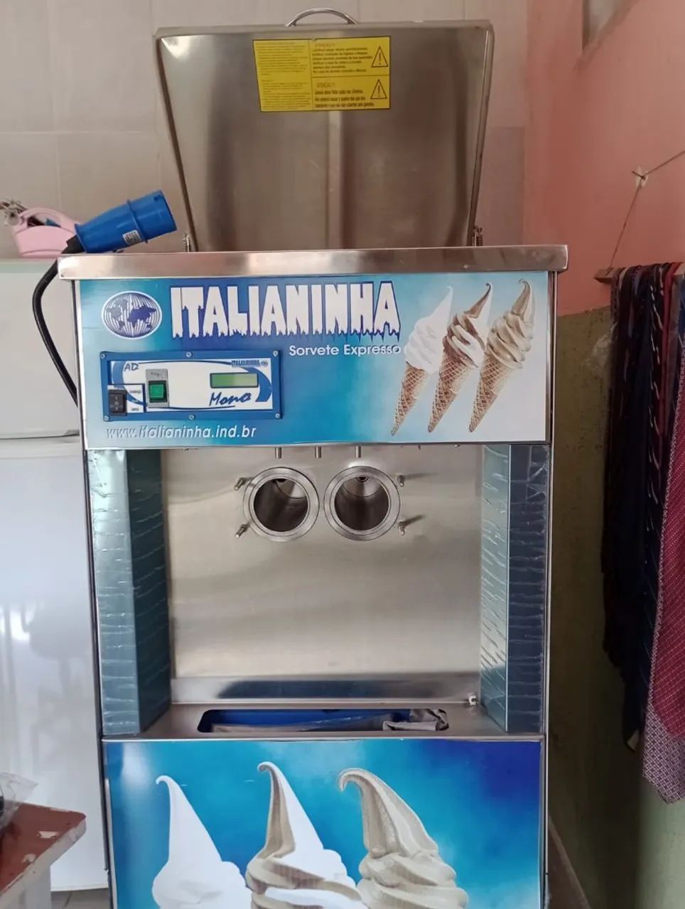 Máquina de Sorvete Expresso Italianinha - Foto 4