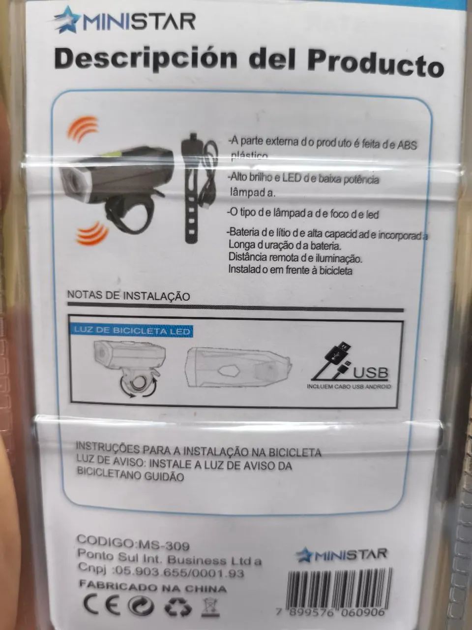 Lanterna de bike - Foto 4