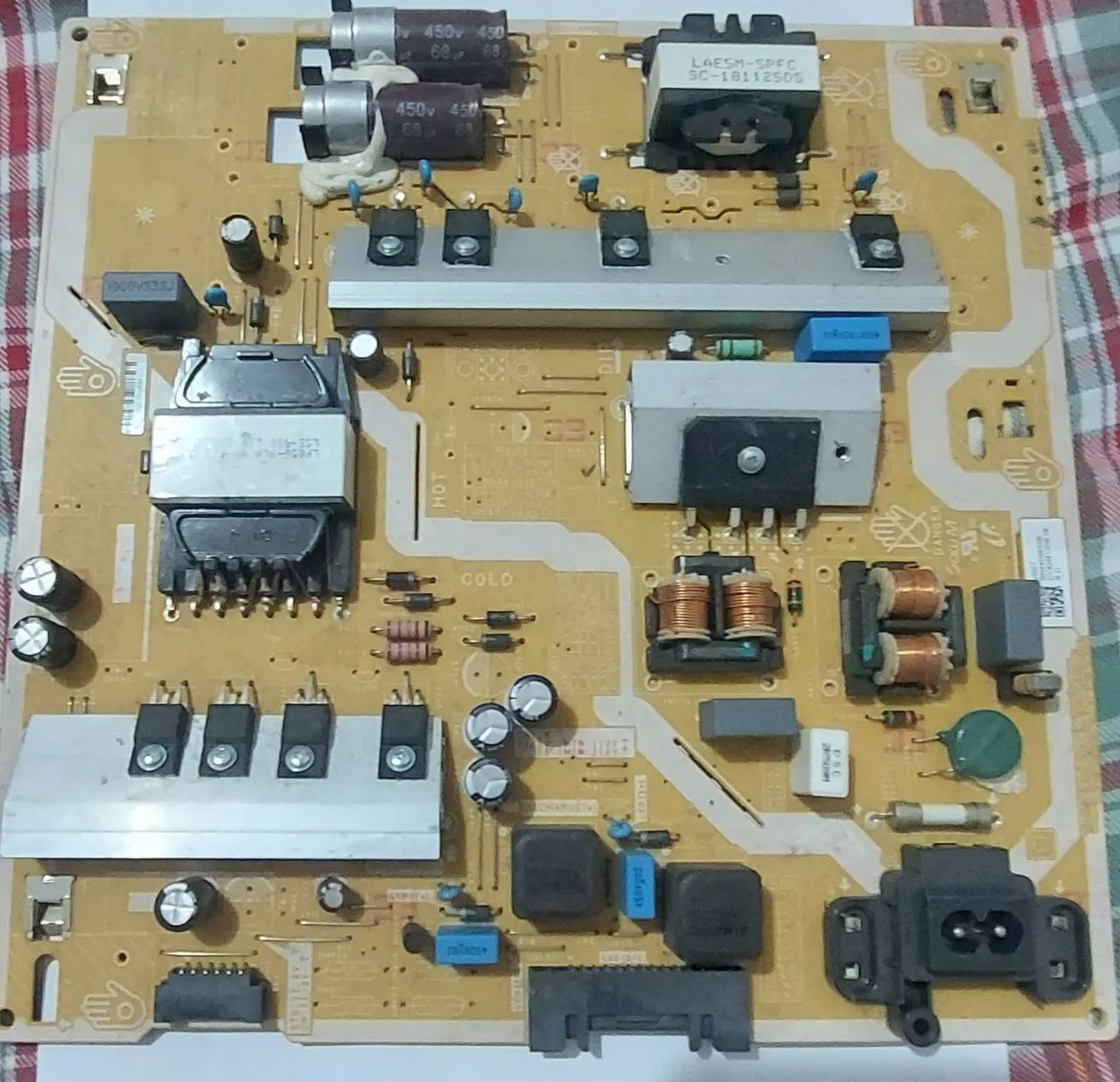 Placa fonte para TV LED Samsung Un49nu7300g - Foto 4