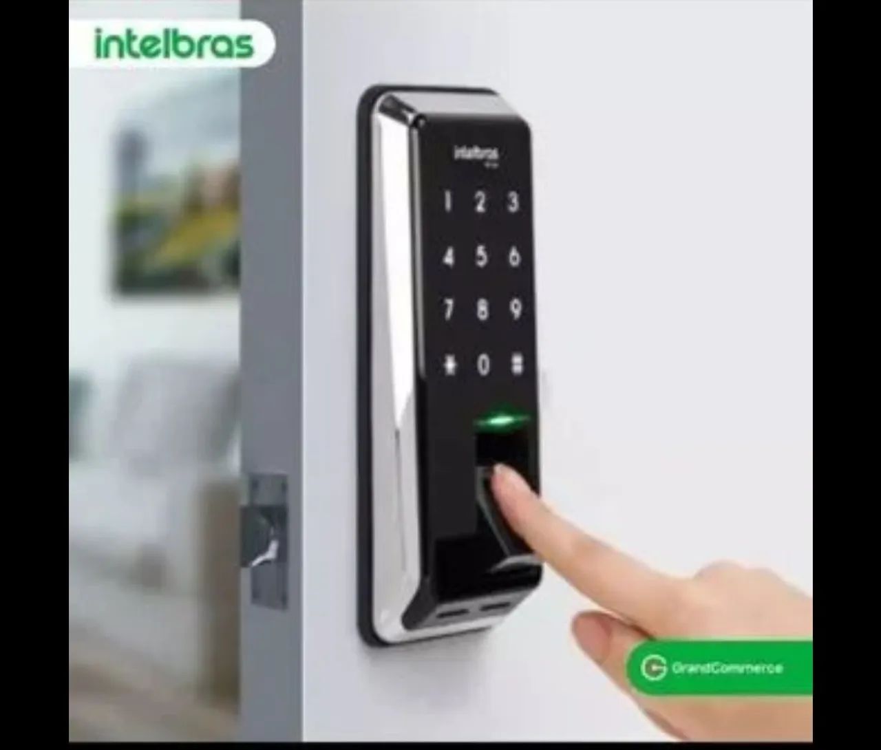 Fechadura eletrônica com biometria 