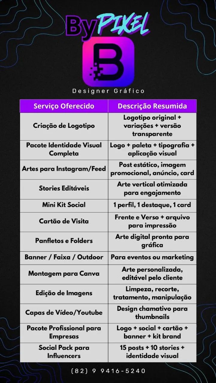 ByPixel - Identidade Visual & Design Criativo - Foto 2