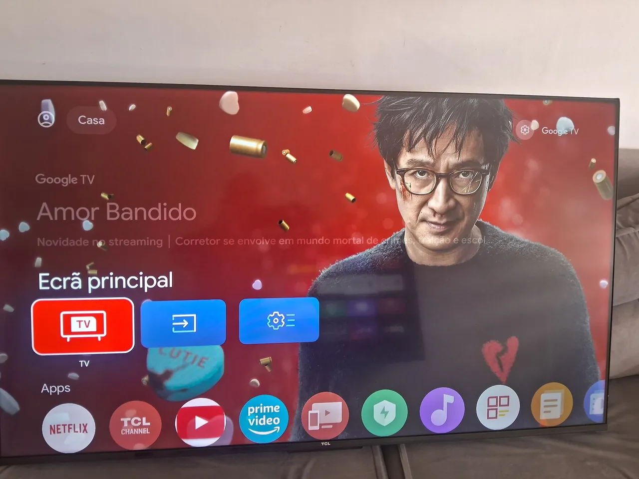 TV TCL Smart 4K - Tela incrível e design moderno!